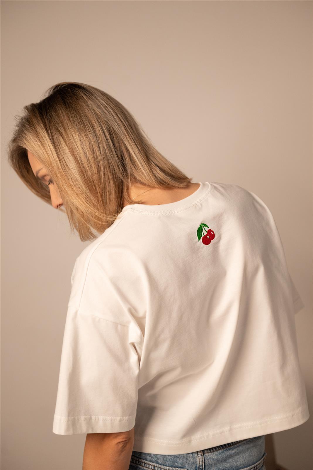 CherryCropTShirt