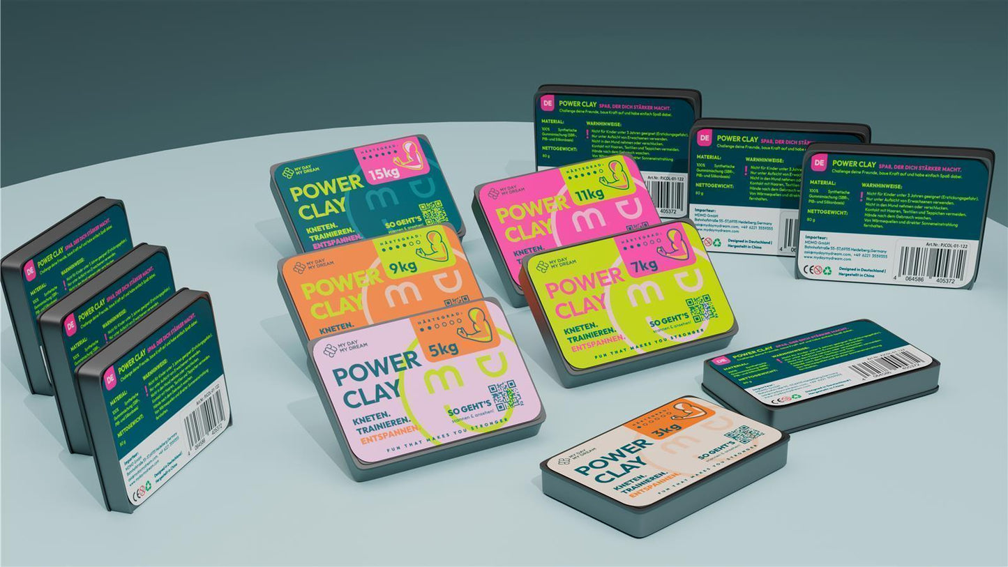 Power Clay Set (12 pcs.)