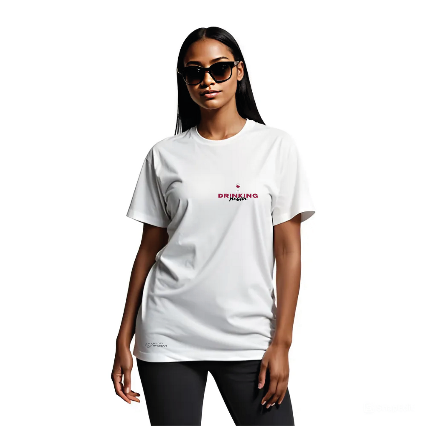 T-Shirt Drinking Mom