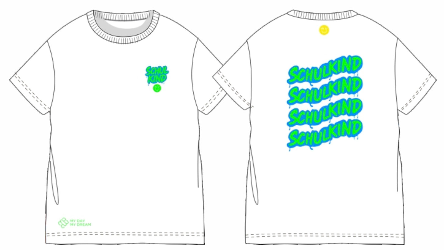 Schulkind Graffiti Green