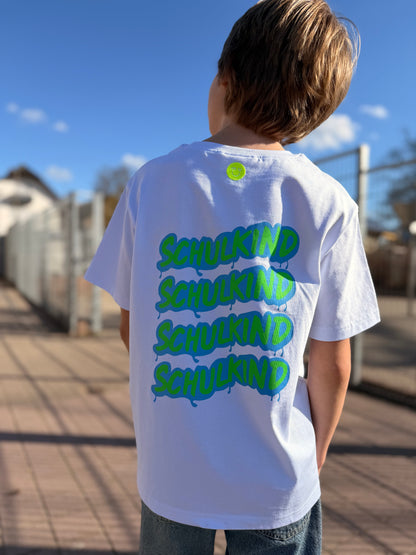 Schulkind Graffiti Green