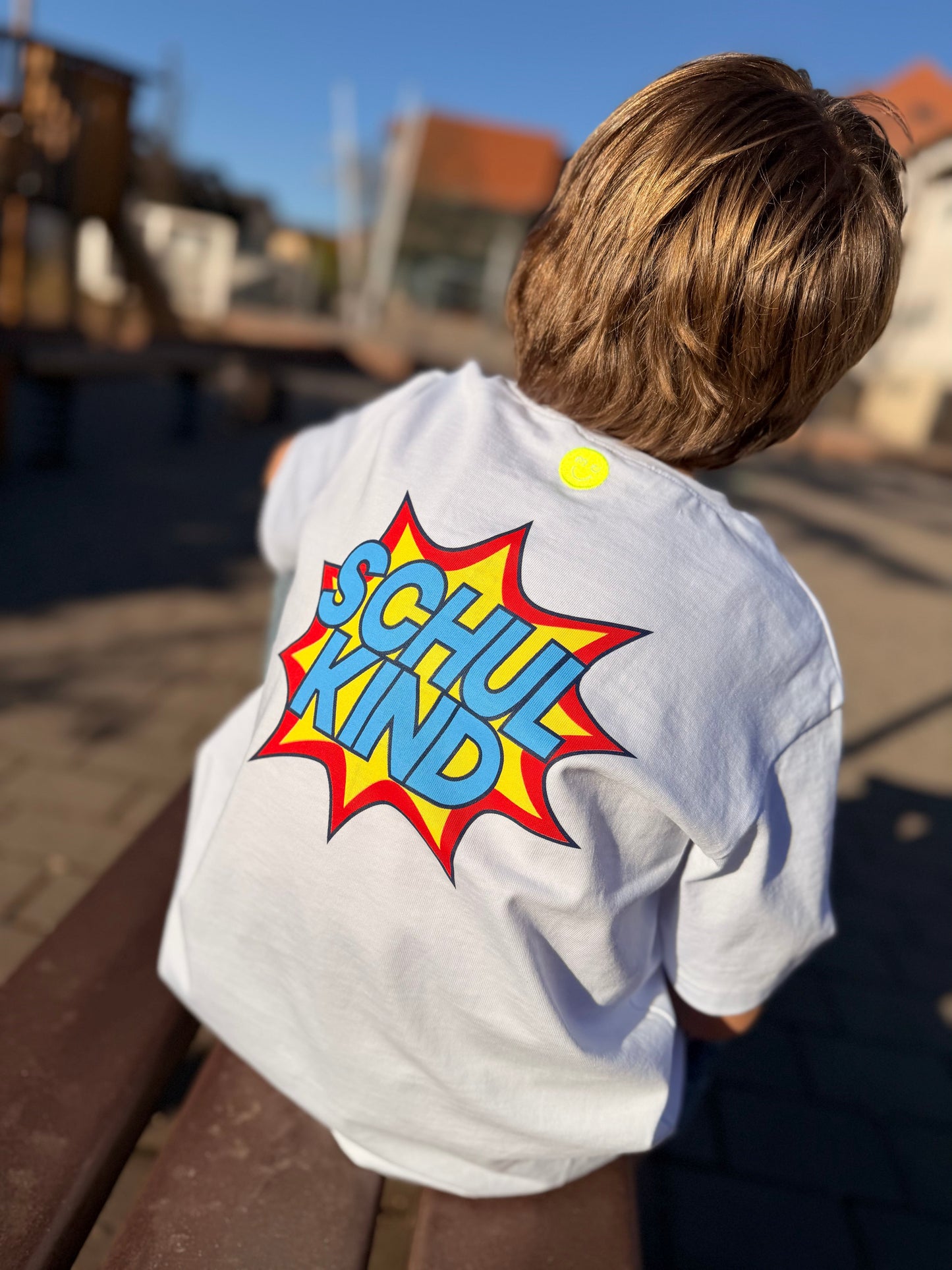 Schulkind Super Hero