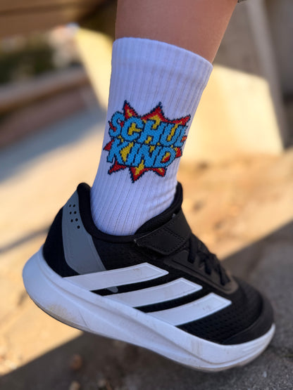 Schulkind Super Hero