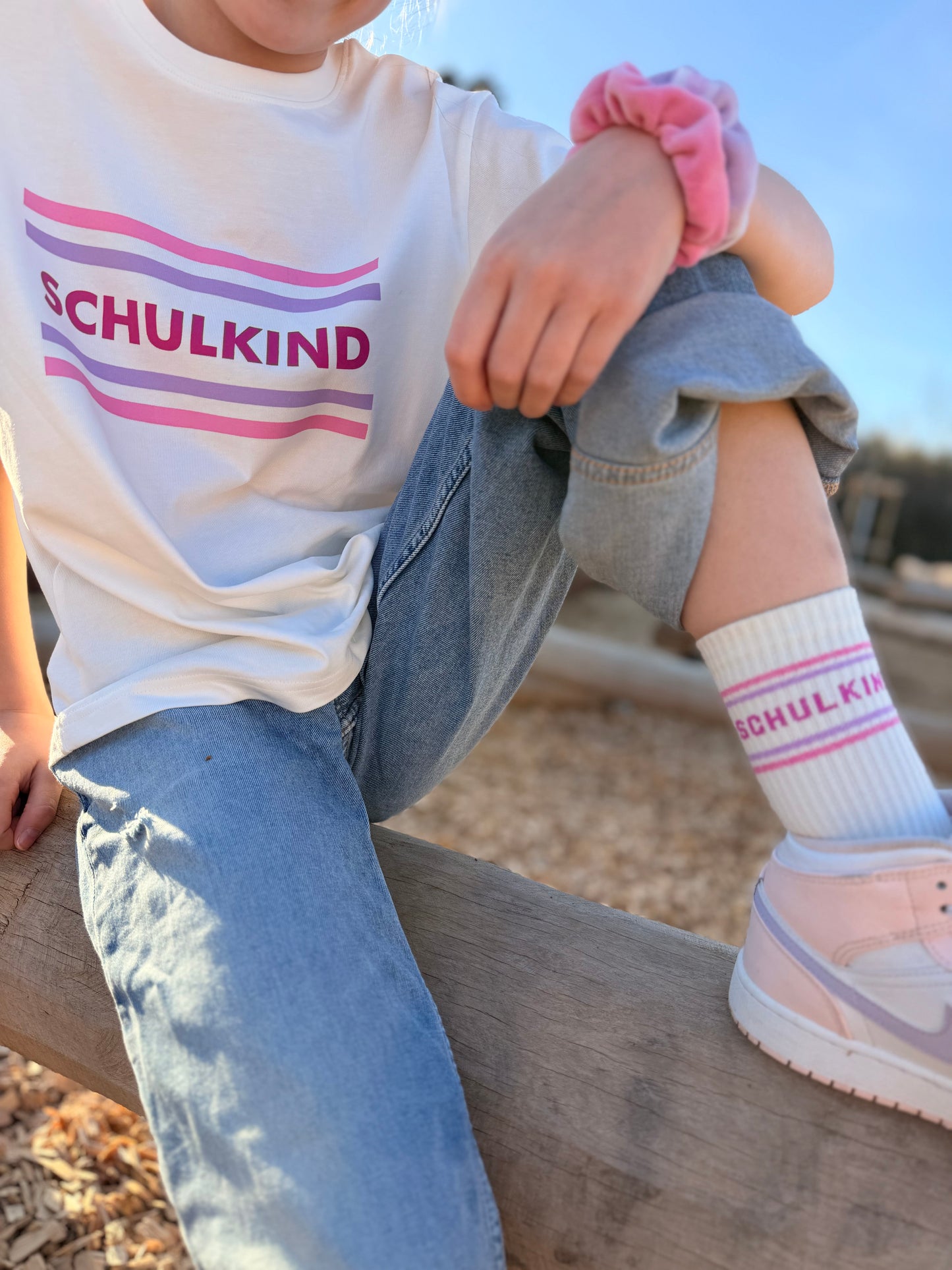 Schulkind Pastel Pink