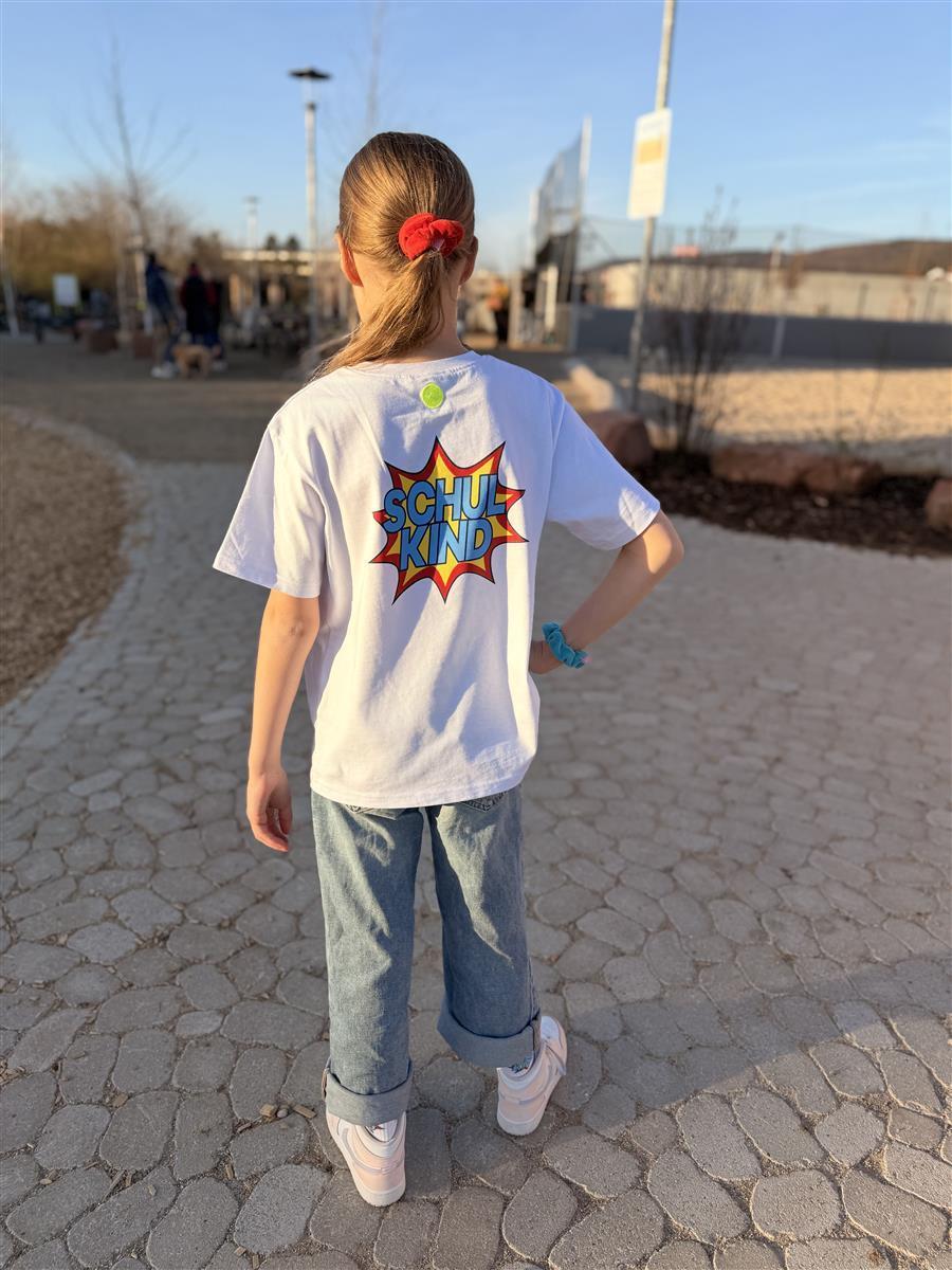 Schulkind Super Hero